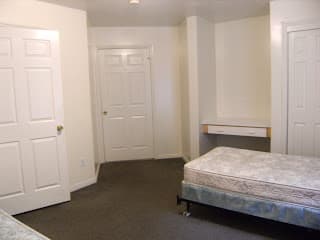 Garden Court Apartments share bathroom