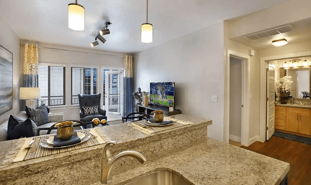 Liberty Crest Apartments Kitchen