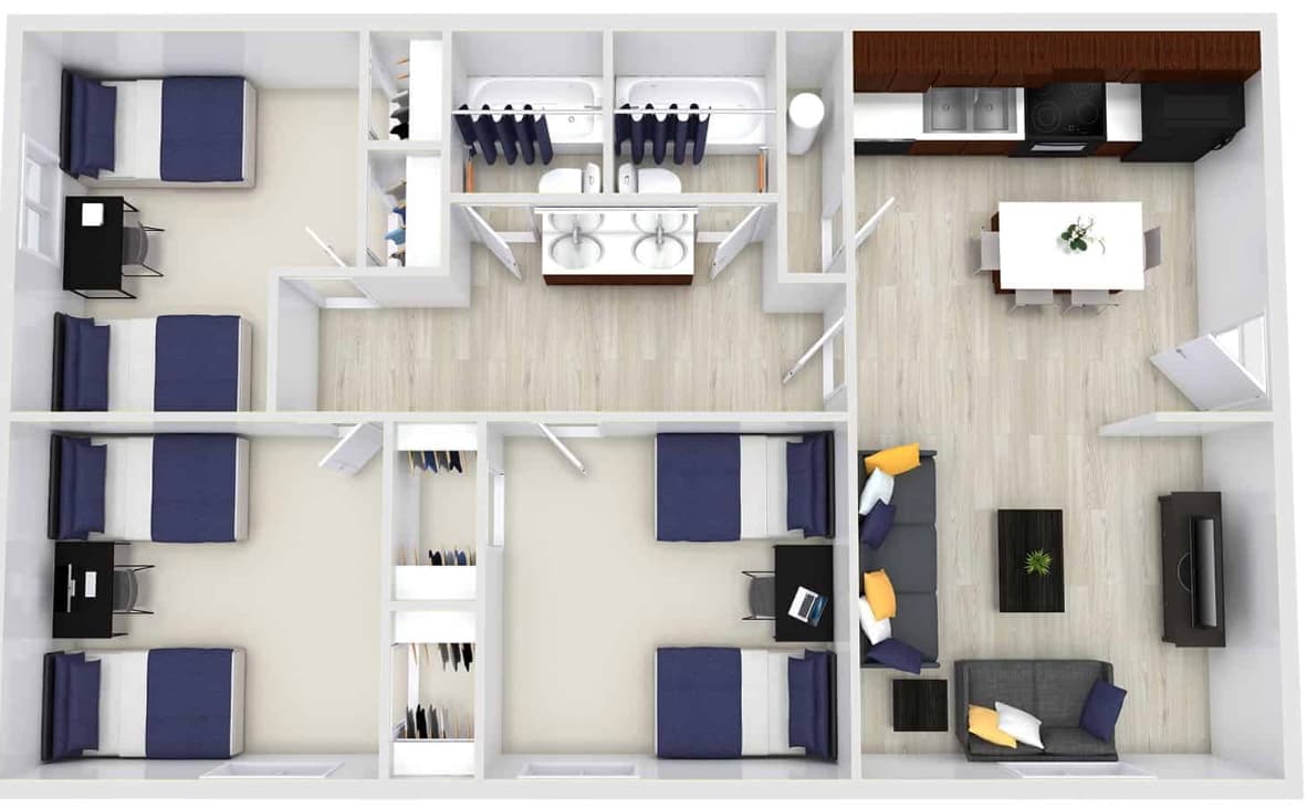 Glenwood Male | FREE RENT and UTILITIES for MAY! | 1 or 2 CONTRACTS May-August for friends in same apartment! 801-918-6070