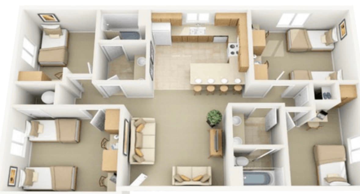 Private Bedroom contract for Sale