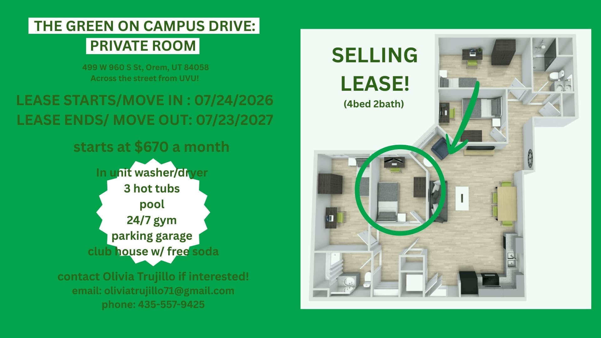 The Green on Campus Drive - MyPlace