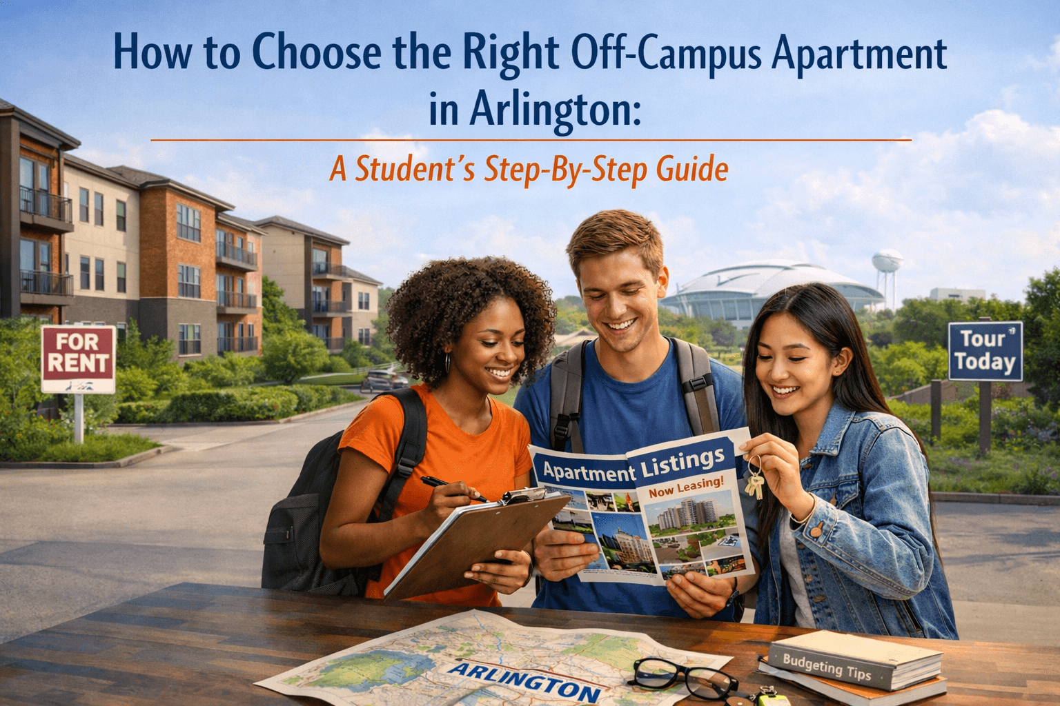 How to Choose the Right Off-Campus Apartment in Arlington: A Student's Step-By-Step Guide