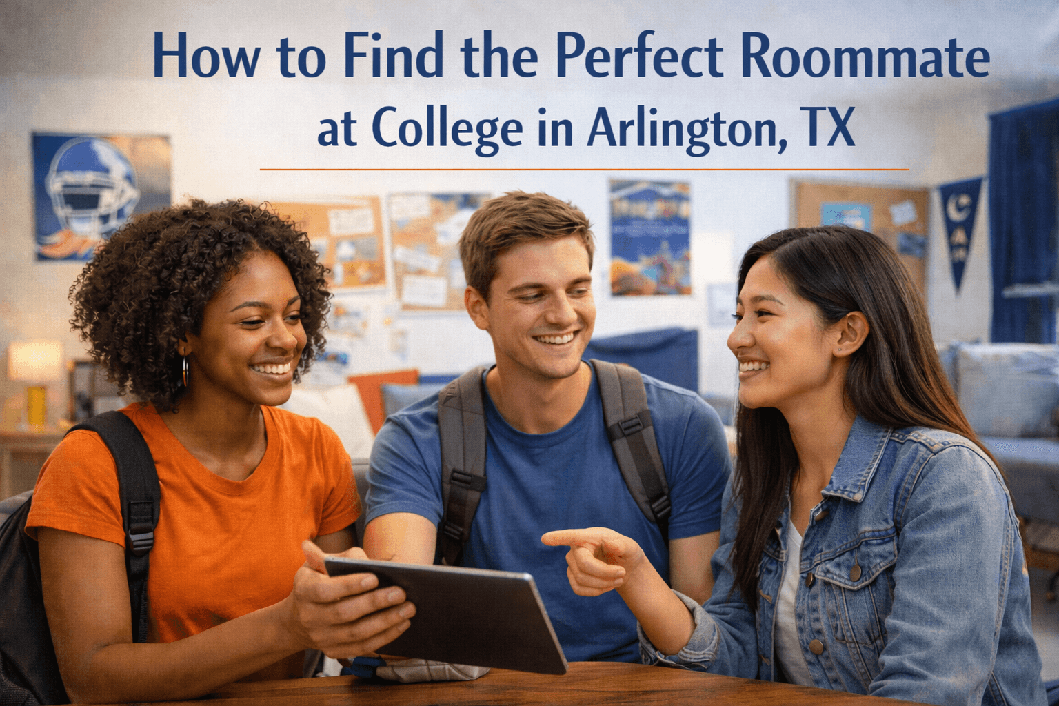 How to Find the Perfect Roommate at College in Arlington, TX