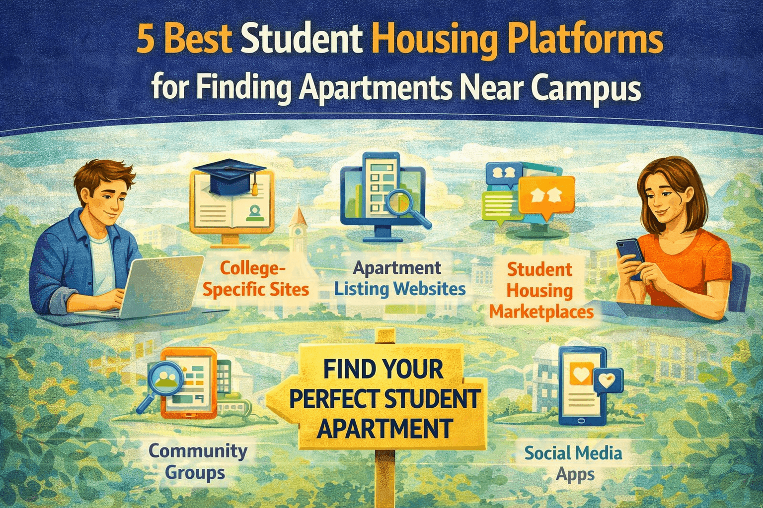 Best Student Housing Platforms in 2026: 5 Sites Ranked for Students