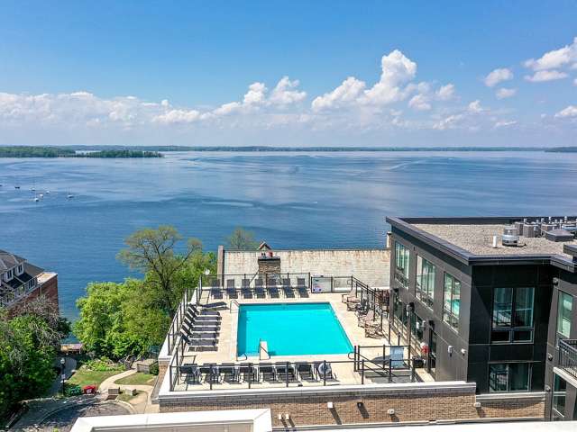 Waterfront apartments
