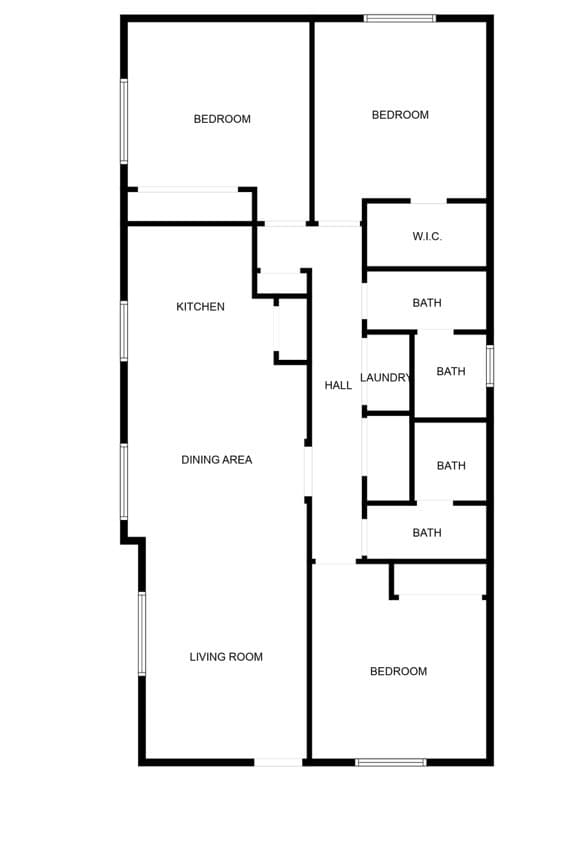Private Room with Walk in Closet
