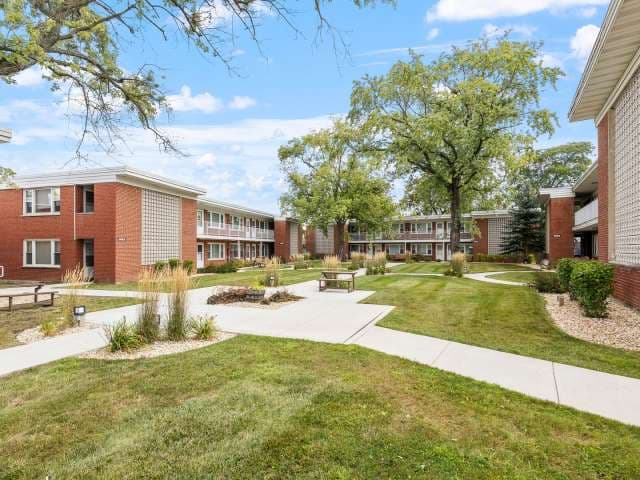Wheaton Court Apartments on Crescent Street in Wheaton