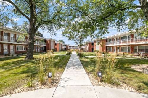 Wheaton Court Apartments on Crescent Street in Wheaton
