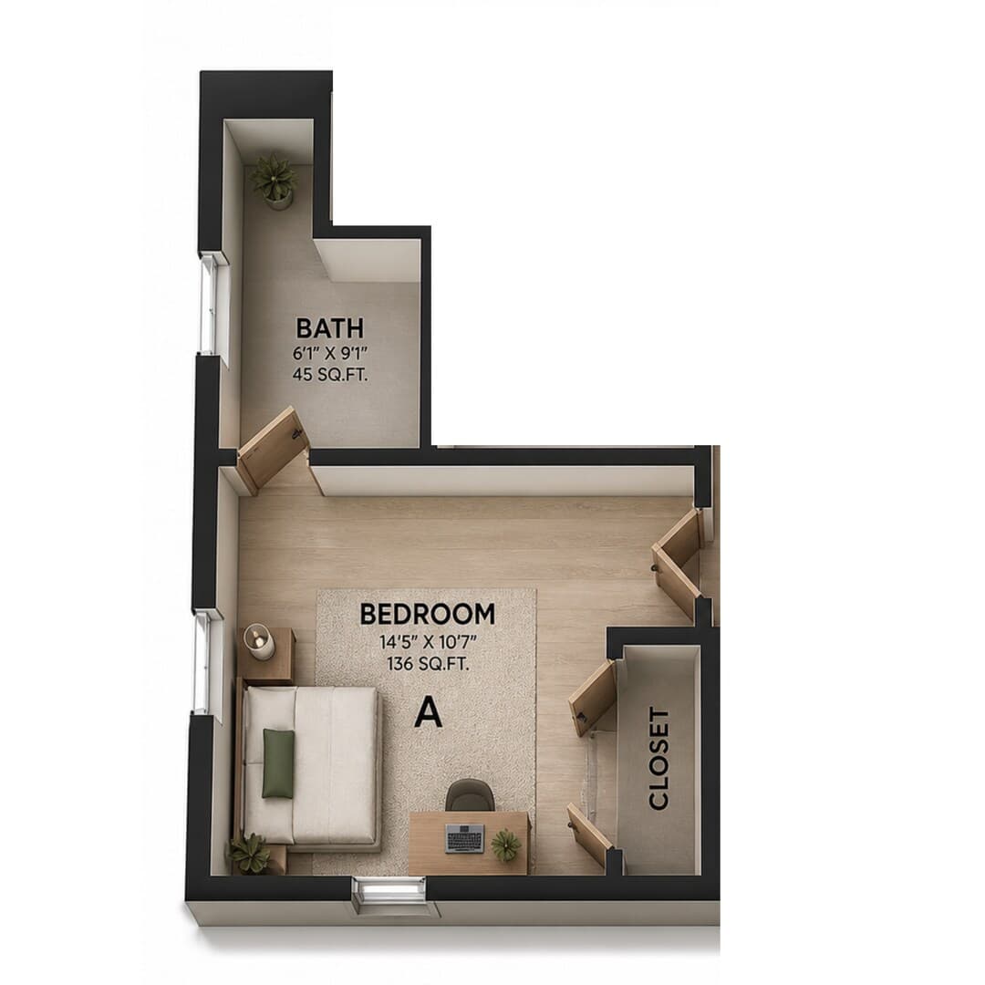 Pine Rock Townhomes Student Living
