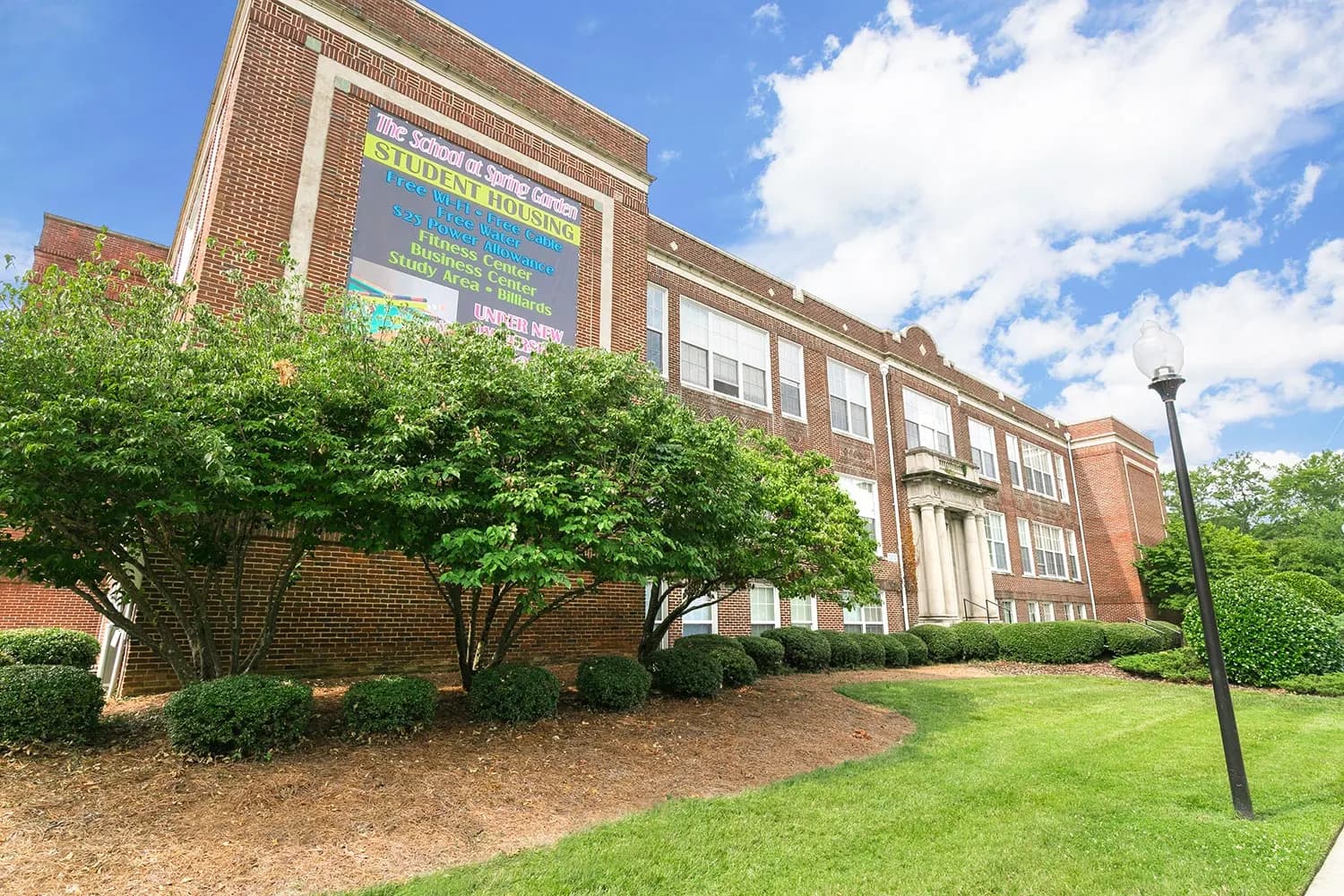 The School at Spring Garden and Spartan Place Apartments