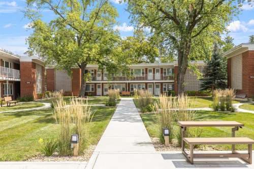Wheaton Court Apartments on Crescent Street in Wheaton