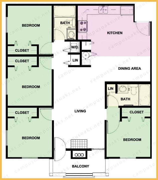 Campus Oaks Apartments