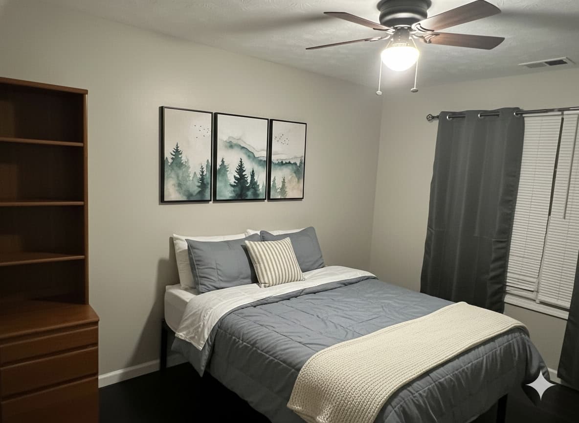 Furnished Rooms for Lease - All Utilities Included -Across the Street from AUC Library