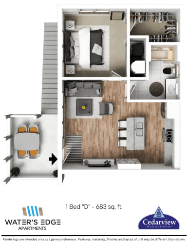 Waters Edge Apartments Bloomington