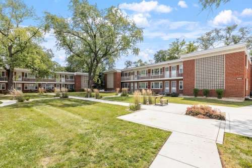 Wheaton Court Apartments on Crescent Street in Wheaton