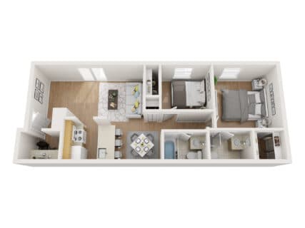 Lux Off Linden Apartments