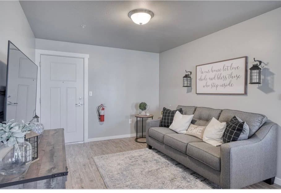 Affordable housing with amenities