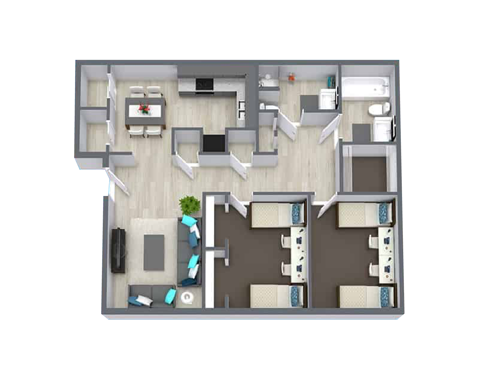 LIBERTY SQUARE Shared Female Fall 2026 one year contract available! Deposit and August Rent Paid!