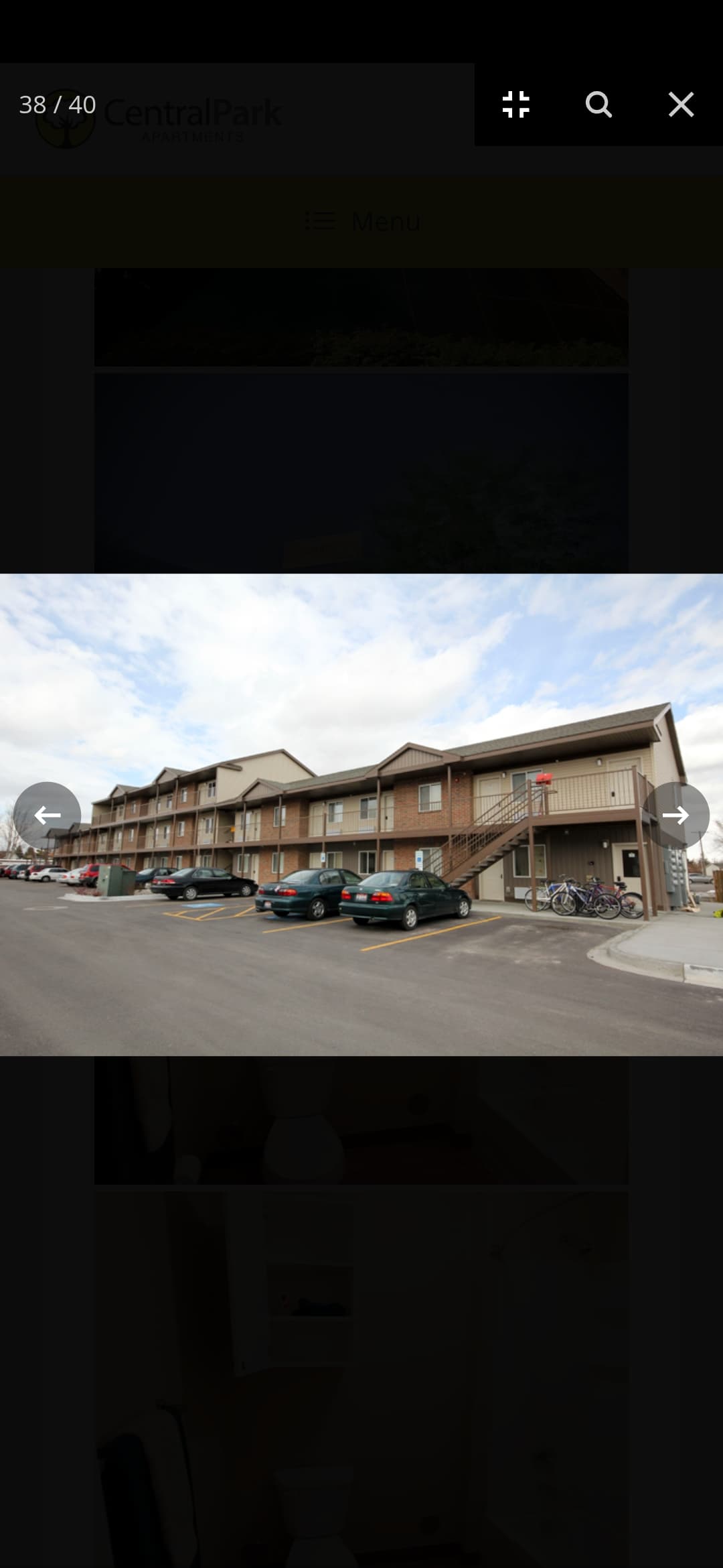 1 bedroom apartment down the road from campus. Perfect for married students!