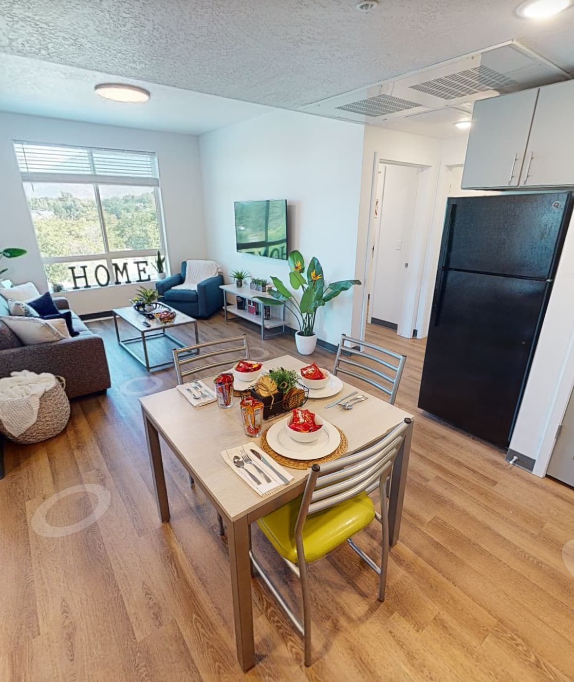 Private room and bathroom at The Green on Campus drive
