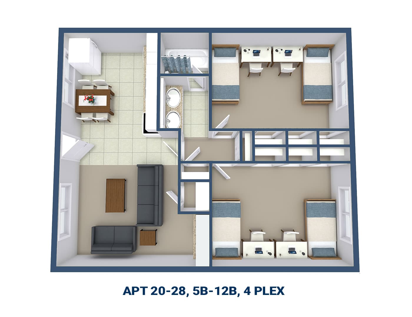 Available: 1 Block south of BYU Campus, Male Shared Room, Starting Winter Semester-JANUARY RENT PAID!