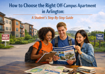 Apartment hunting in Arlington, Texas