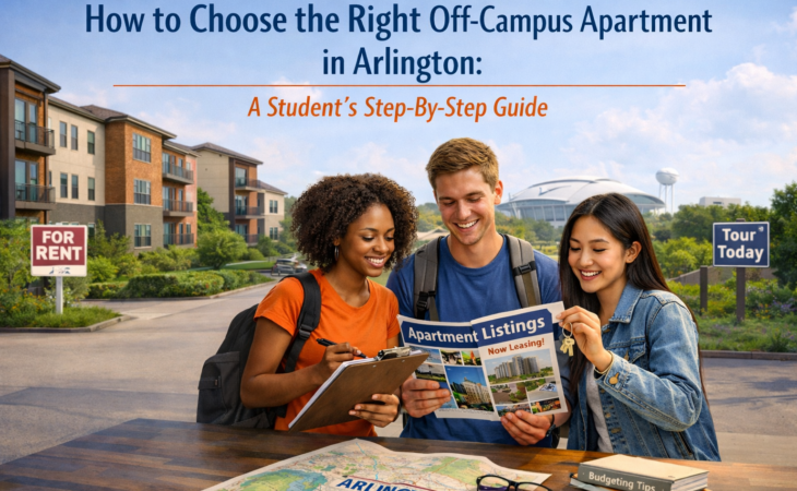 Apartment hunting in Arlington, Texas