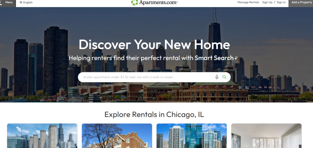 Apartments.com home